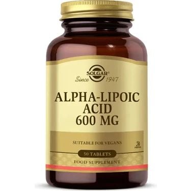 Solgar Alpha Lipoic Acid 600 mg 50 Tablet