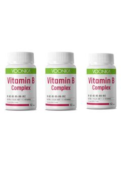 Voonka Vitamin B Complex 62 Tablet 3 Kutu