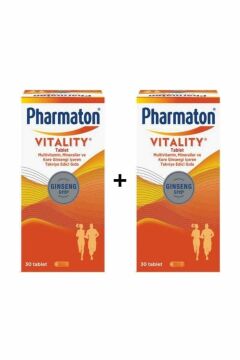 Pharmaton Vitality 30 Tablet Avantajlı 2'li Paket