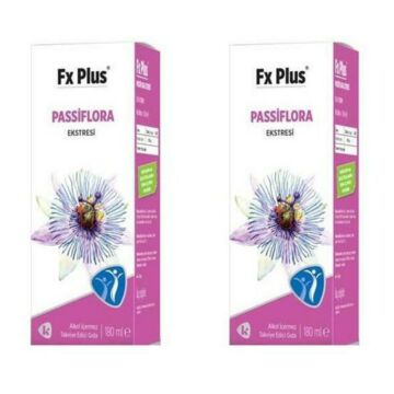 Fx Plus Passiflora (Alkolsüz) Şurup 180 ml 2 Kutu