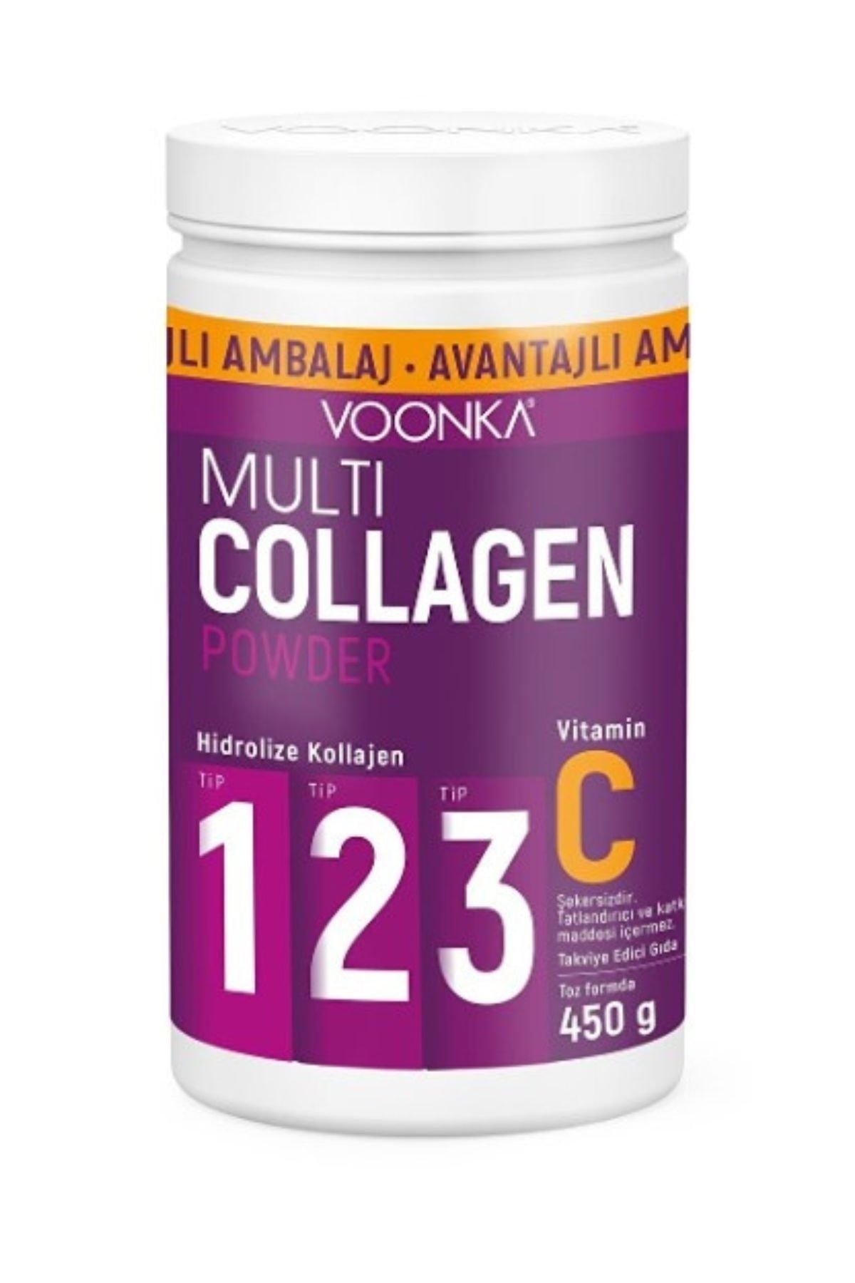 Voonka Multi Collagen Powder 450 gr