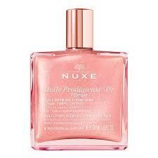Nuxe Huile Prodigieuse Or Pembe Parıltılı Çiçeksi Çok Amaçlı Kuru Yağ 50 ml