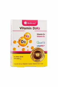 Medicago Vitamin D3K2 30 ml