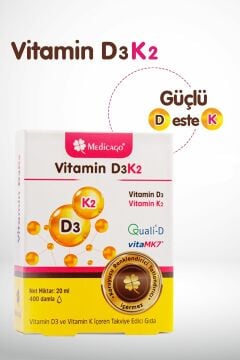 Medicago Vitamin D3K2 30 ml