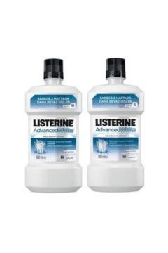 Listerine Advanced White Hafif Tat 500 ml 2 Kutu