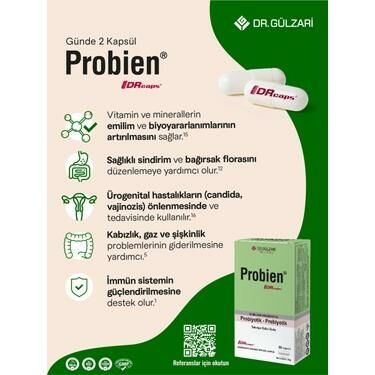 Probien Probiyotik Prebiyotik 30 Kapsül