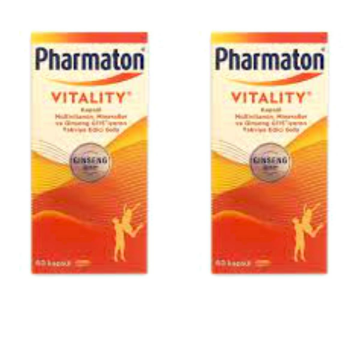 Pharmaton Vitality 60 Kapsül 2 Kutu