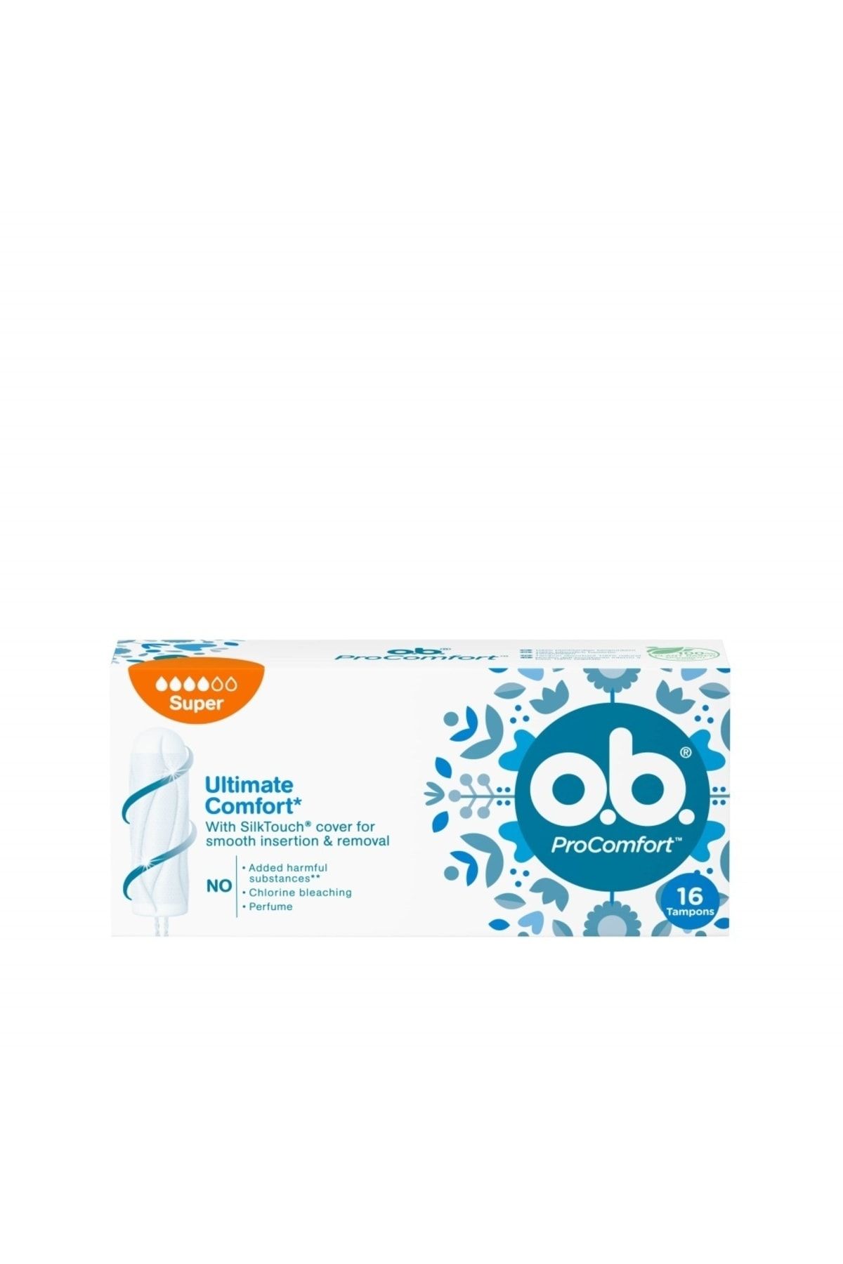 O.B. Procomfort Tampon Ultimate Comfort Süper 16'lı