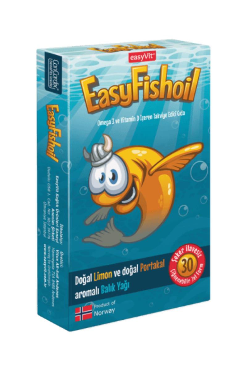 Easy Fish Oil 30 Jel Tablet