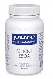 Pure Encapsulations Mineral 650A 90 Kapsül