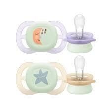 Philips Avent Ultra Start Nighttime 0-2 Ay Şeffaf Kız Emzik