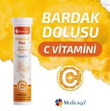 Medicago Vitamin C Plus 20 Efervesan Tablet