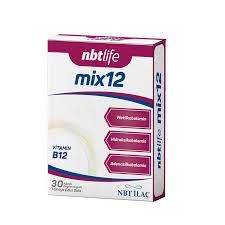 Nbt Life Mix Vitamin B12 30 Kapsül