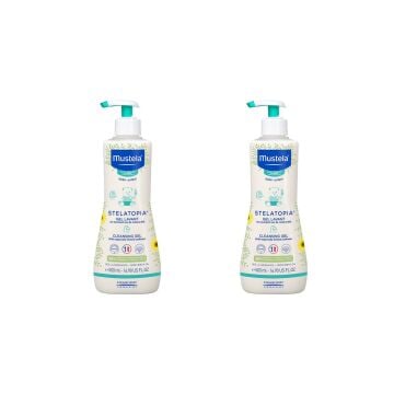 Mustela Stelatopia Cleansing Gel 500 ml 2 Kutu