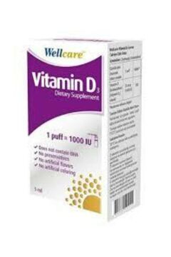 Wellcare Vitamin D3 1000 IU 5 ml 3 Kutu