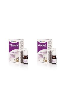 Wellcare Vitamin D3 1000 IU 5 ml 2 Kutu