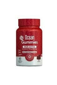Ocean Gummies Iron Extra 17 mg 60 Çiğnenebilir Jel