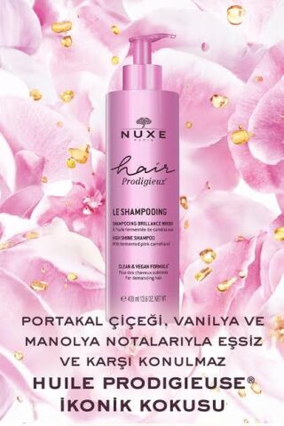 Nuxe Hair Prodigieux Le Shampooing Yoğun Parlaklık Veren Şampuan 400 ml