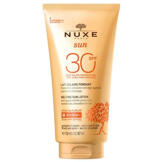 Nuxe Lait Delicieux Güneş Koruyucu Yüz ve Vücut Sütü SPF30 150 ml