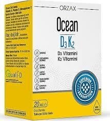 Ocean Yılbaşı Seti Vitamin C 1000 30 Tablet+ D3K2 Damla 20 Ml