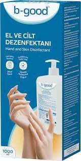 B-Good El ve Cilt Dezenfektanı 1000 ml (Biyosidal Ruhsatlı)
