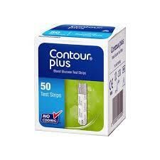 Contour Plus Test Stripi 50'li