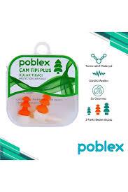 Poblex Çam Tipi Plus Kulak Tıkacı - Medium