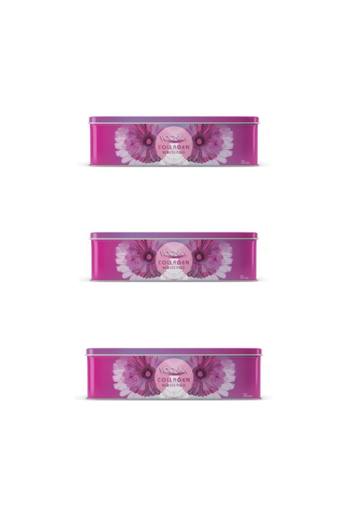 Voonka Collagen Beauty Plus Ananas Aromalı 30 Saşe 3 Kutu