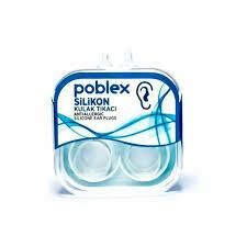 Poblex Silikon Kulak Tıkacı 2'li