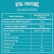 Vital Proteins Marine Collagen Nötr Tat 221 gr