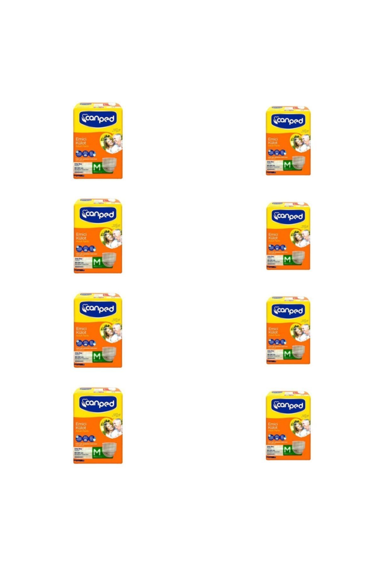 Canped Emici Külot Medium 30'lu Paket 8'Li