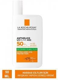 La Roche Posay Anthelios Oil Control Fluid Akışkan Yüz Güneş Kremi 50 ml