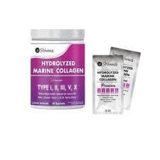 Shiwwa Collagen Premium Type 1-2-3-5-10 Hydrolyzed Marine 30 Saşe