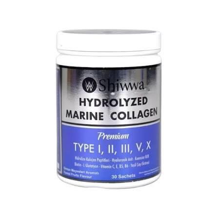 Shiwwa Premium Hidrolize Kolajen Tip 1-2-3-5-10 Orman Meyveli 30 Toz Saşe