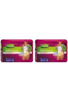 Depend Emici Külot Büyük Boy Kadın 16'lı Paket 2'li