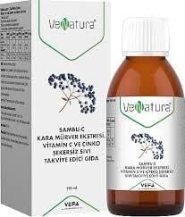 Venatura Sambu-C Karamürver Vitamin C ve Çinko İçerikli Solüsyon 150 ml