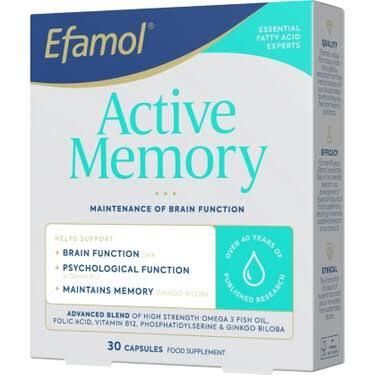 Efamol Active Memory 30 Softgel