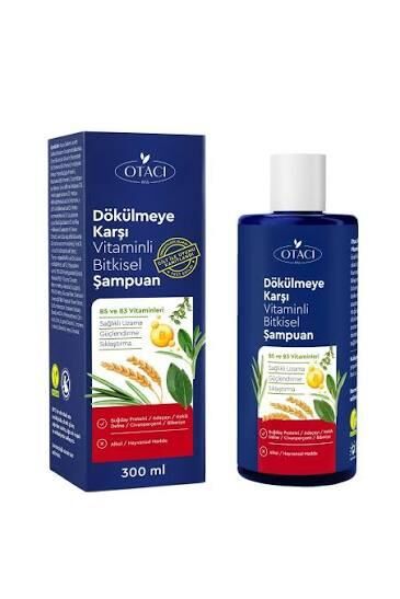 Otacı Bitkisel Şampuan Dökülmeye Karşı Vitaminli 300 ml