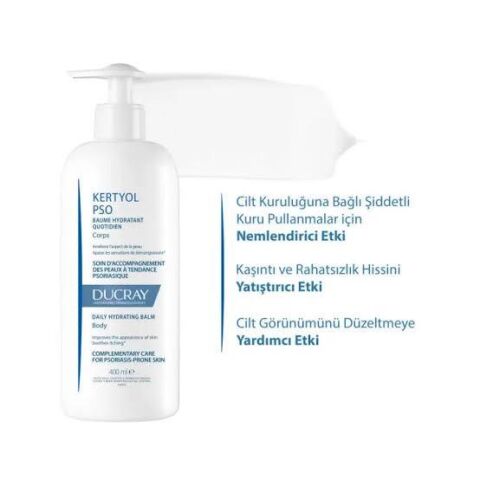Ducray Kertyol PSO Günlük Nemlendirici Balm 400 ml