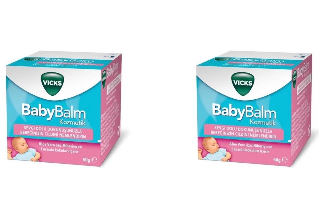 Vicks Baby Balm 50 gr 2 Kutu