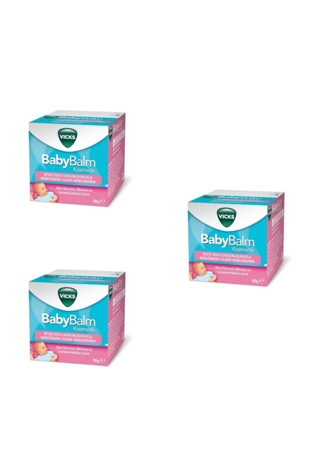 Vicks Baby Balm 50 gr 3 Kutu