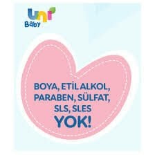 Uni Baby Boyasız Şampuan Kolay Tarama 700 ml 2 Kutu