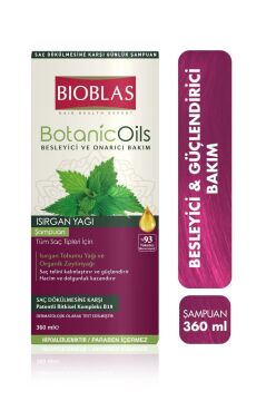Bioblas Botanic Oils Isırgan Yağı Şampuan 360 ml