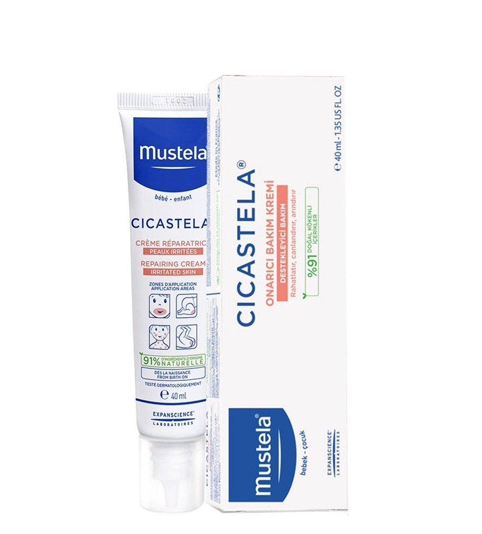 Mustela Cicastela Onarıcı Bakım Kremi 40 ml