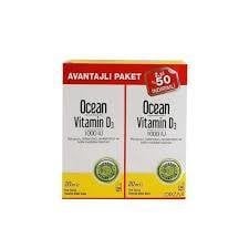 Ocean Vitamin D3 1000 IU Sprey 20 ml - 2.'si %50 İndirimli