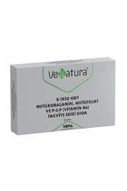 Venatura B-Trio ODT Metilkobalamin Metil Folat ve Vitamin B6 30 Tablet