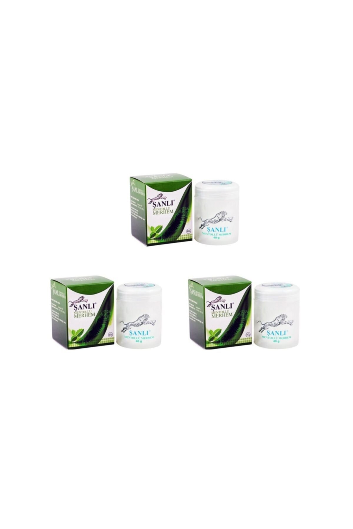 Şanlı Mentollü Merhem 40 gr 3 Kutu