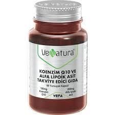 Venatura Koenzim Q10 ve Alfa Lipoik Asit 60 Kapsül