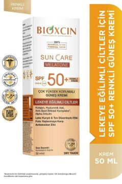 Bioxcin Sun Care Melatone Krem Renkli SPF50 50 ml