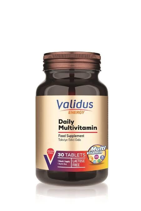 Validus Energy Daily Multivitamin 30 Tablet
